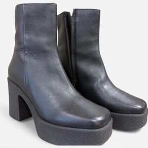 Seychelles Black Heeled Boots